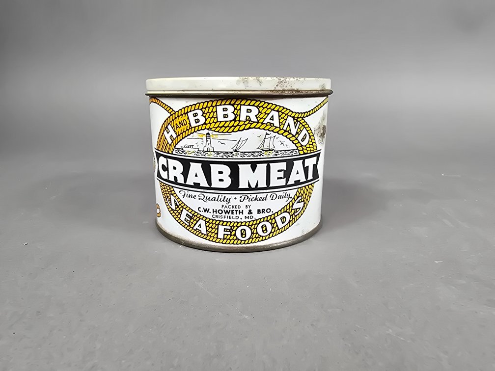 H and B Crab Meat Can