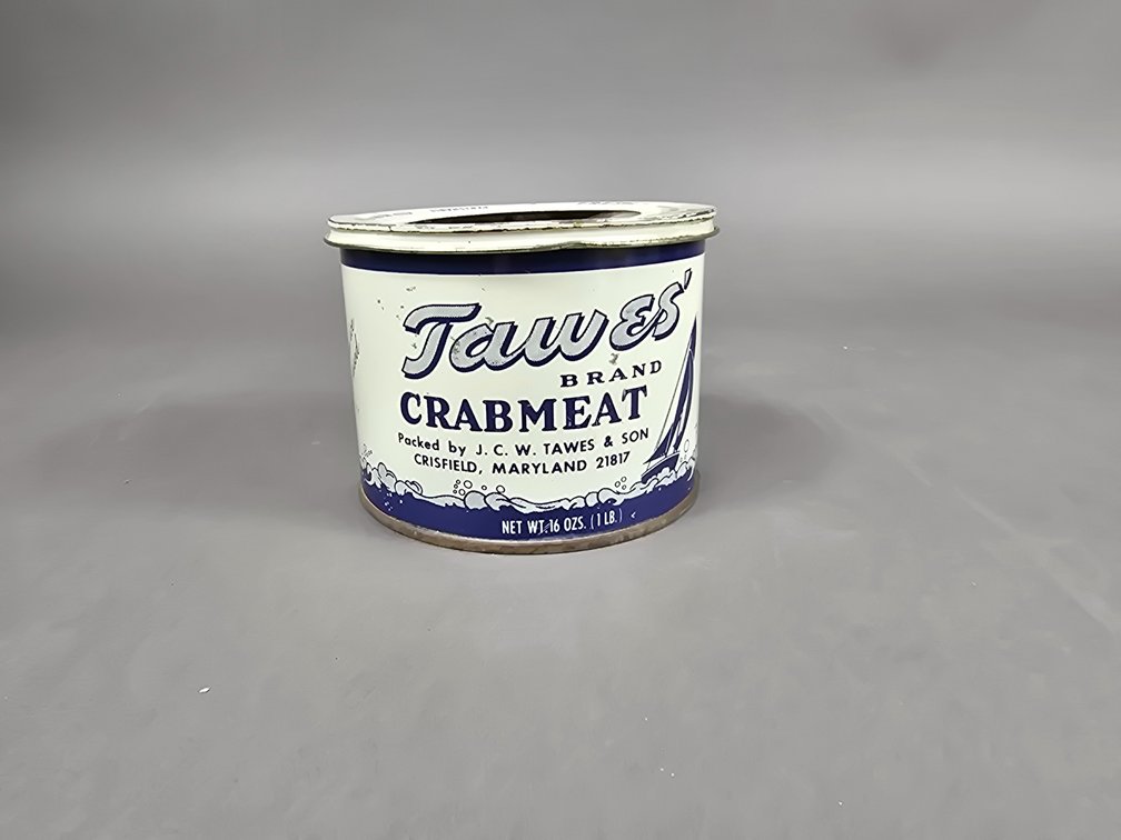 Tawes Brand Crab Meat Can 