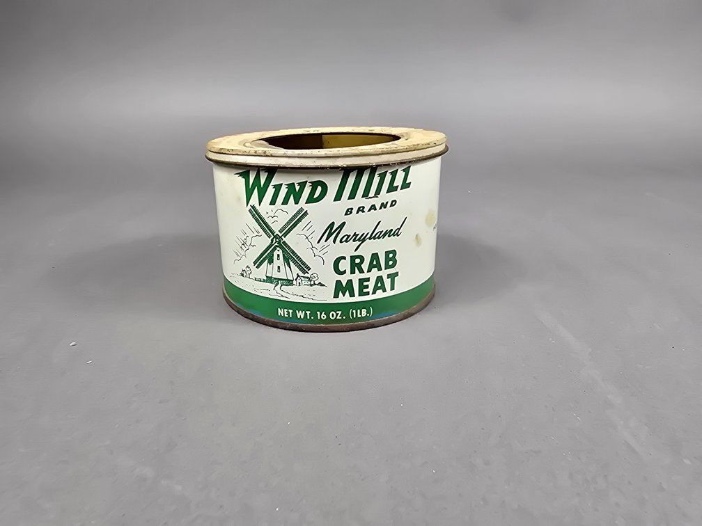 Wind Mill Brand Crab Meat Can 