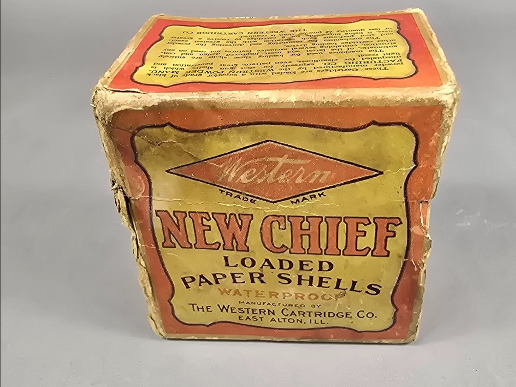 Western New Chief Shot Shell Box 