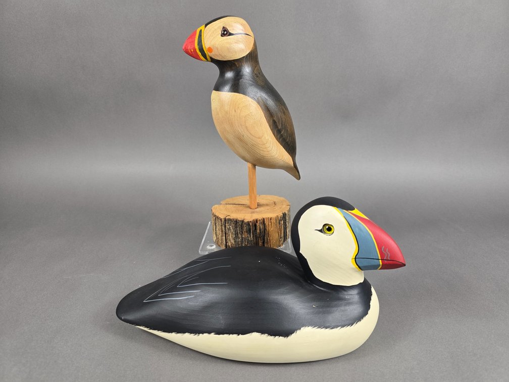 Contemporary Puffin Duo 