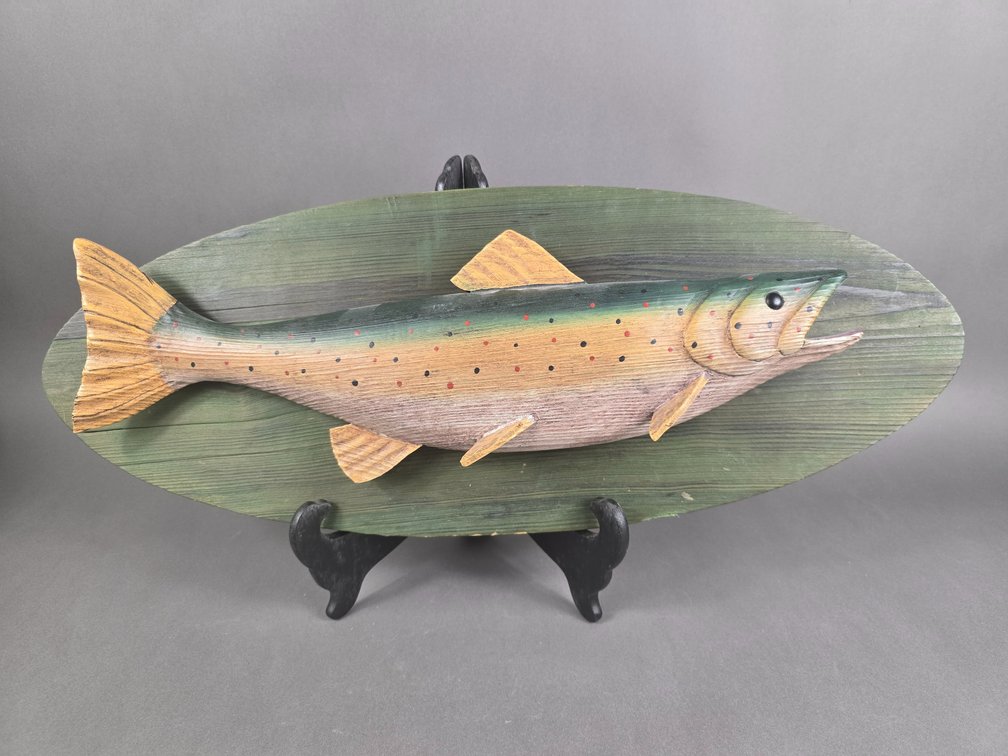 Speckled Trout Carving 