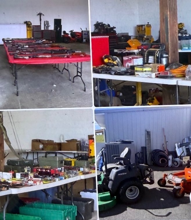 Guns, Tractors, Tools, Ammo, and More!