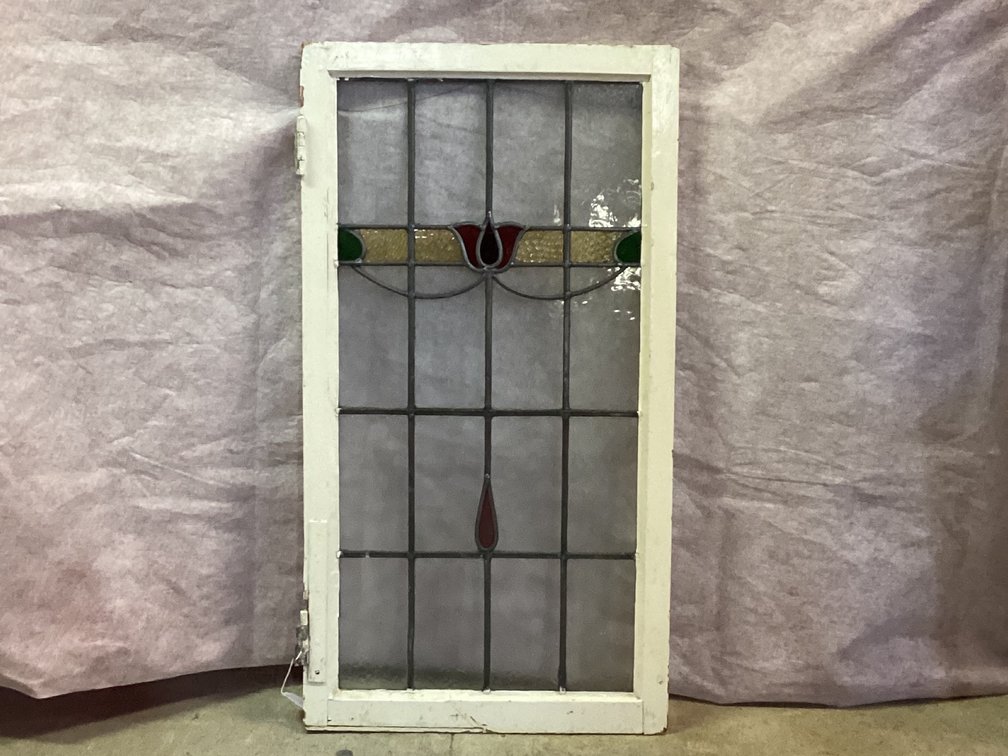 Stain Glass Window 39” Tall 20” Wide