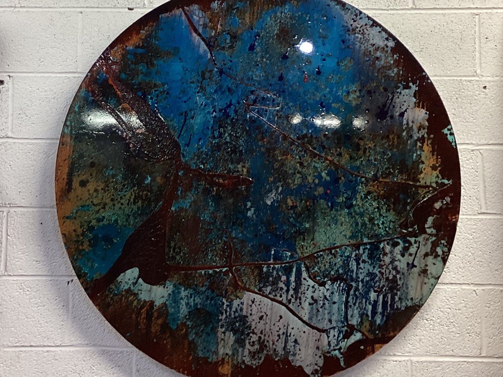 Resin Wall Art 4’ Round