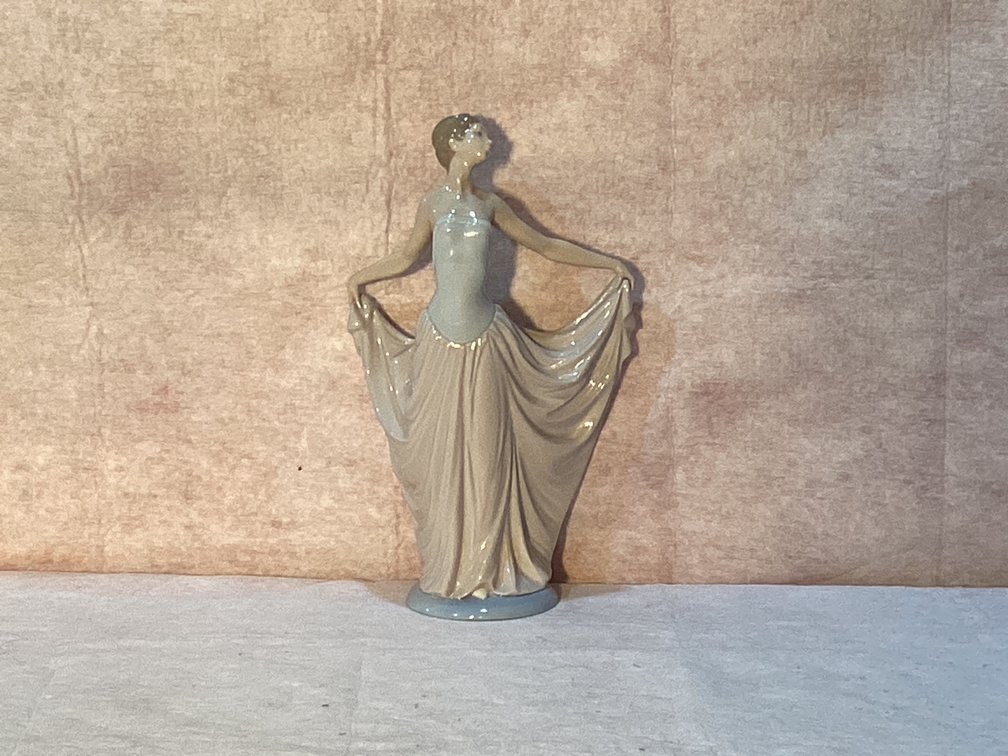Lladro Figurine of a Dancing Girl 12” Tall 7”” Wide