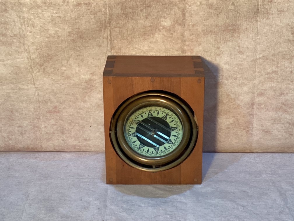 Nautical Marine Compass 10” Tall 8” Wide