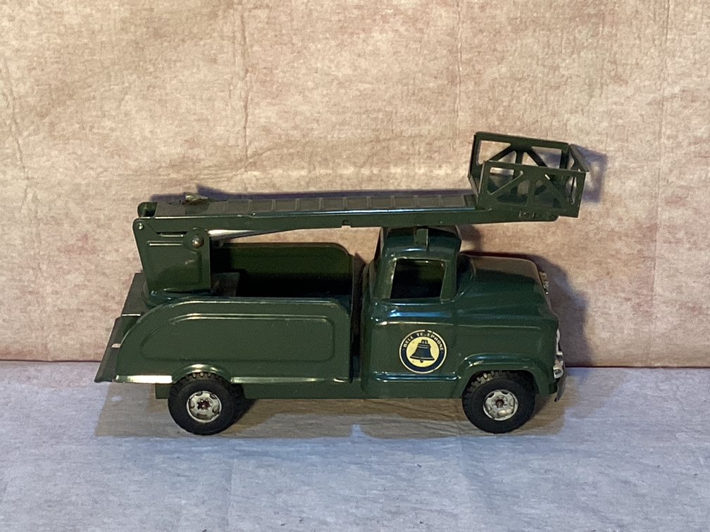 Buddy L Bell Telephone Truck 15” Wide  8” Tall
