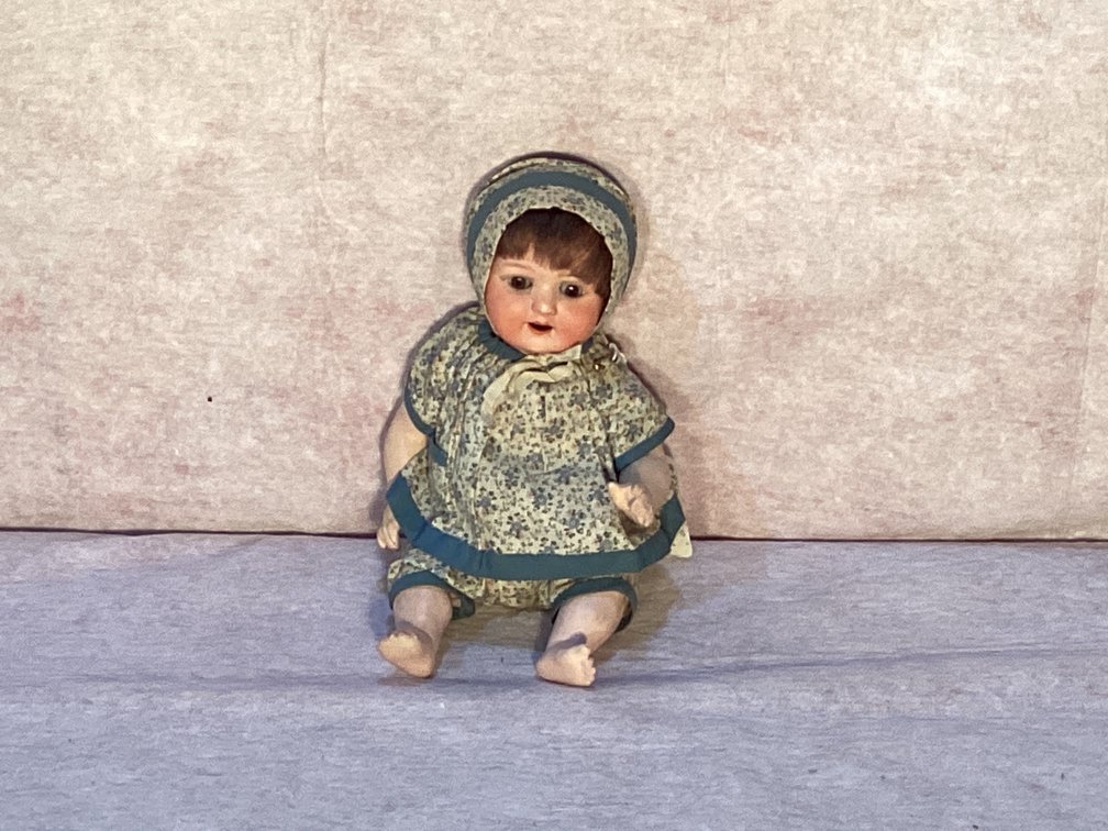  Heubach Koppelsdorf  Marked Sleep Eyes Doll  10” Tall