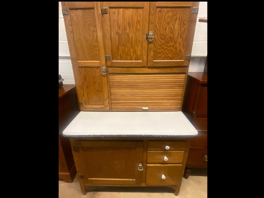 Hoosier Cabinet 68” Tall 41” Wide 26” Deep