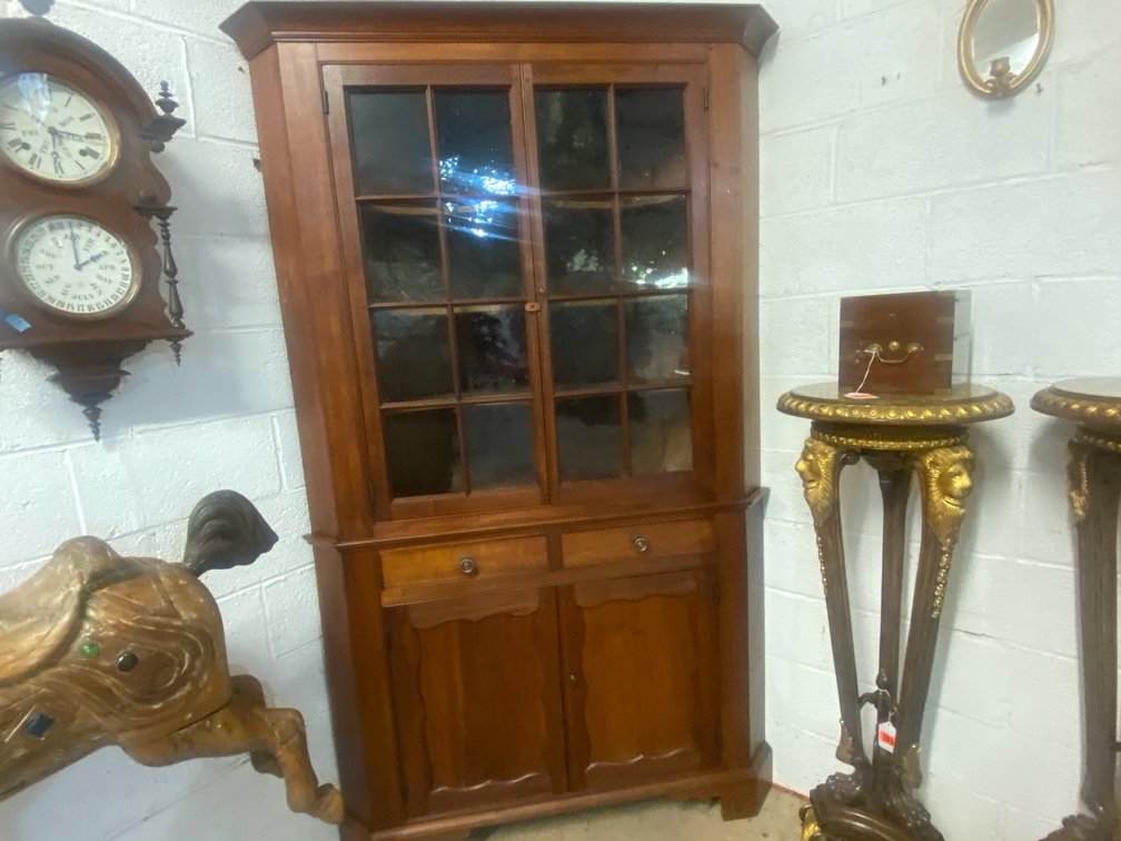 Corner Cabinet  83” Tall 29” Wide 24” Deep