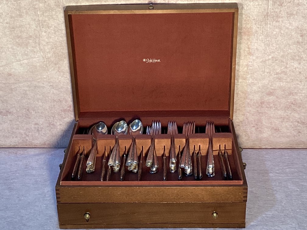Sterling Silver Flatware 81 Pieces