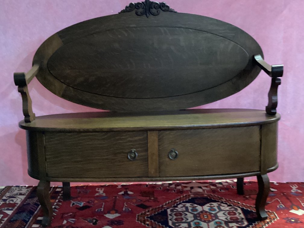 Hall Bench 46” Long 40” Tall 16” Wide