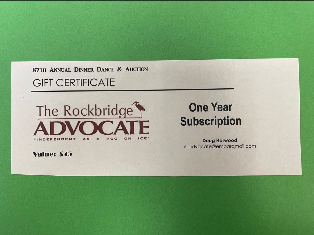 The Rockbridge Advocate Subscription 