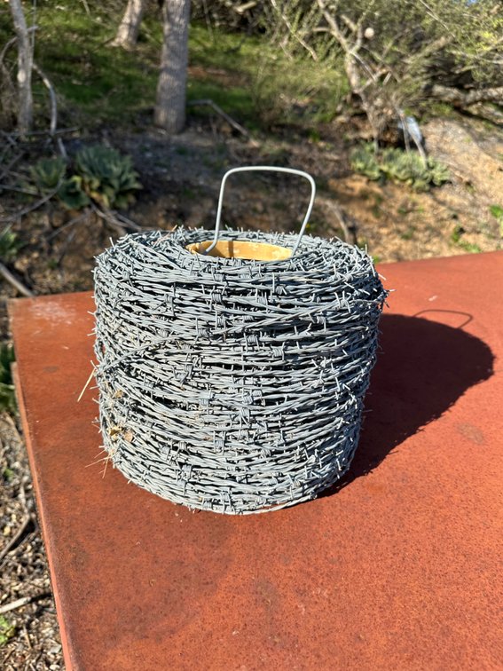 Roll Of Barbed Wire 