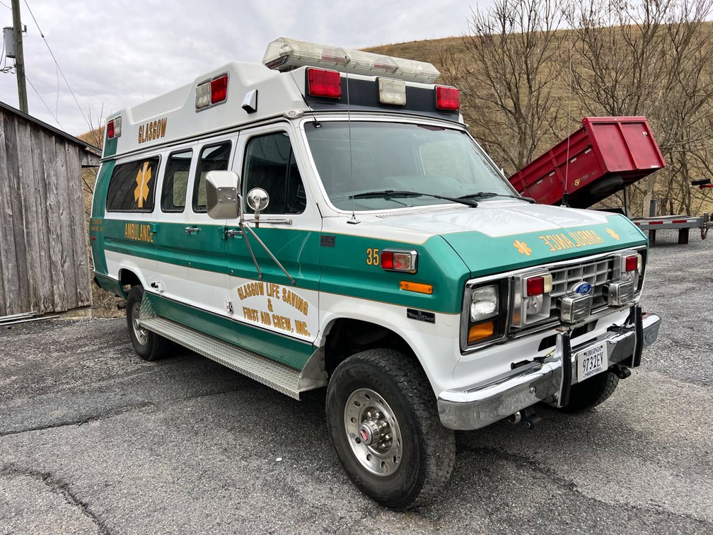 1991 Ford E350 Ambulance 