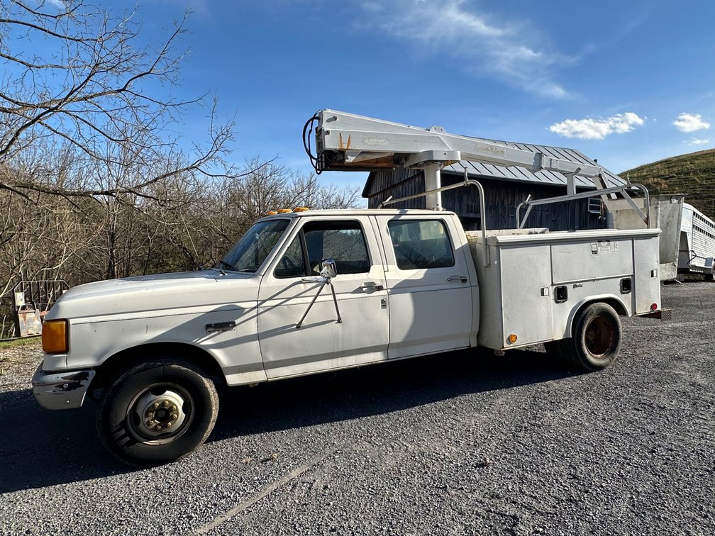 1990 Ford F350 Bucket Truck 