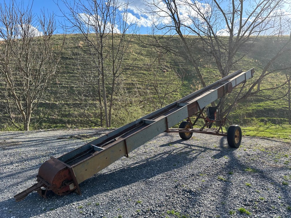 Hay Elevator With Electric Motor 