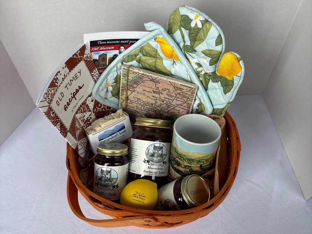 Jackson House Museum Virginia Basket