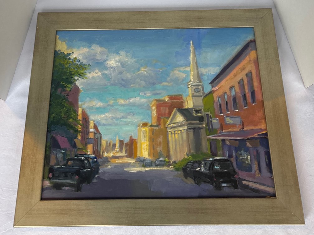 Painting by M. Stephen Doherty