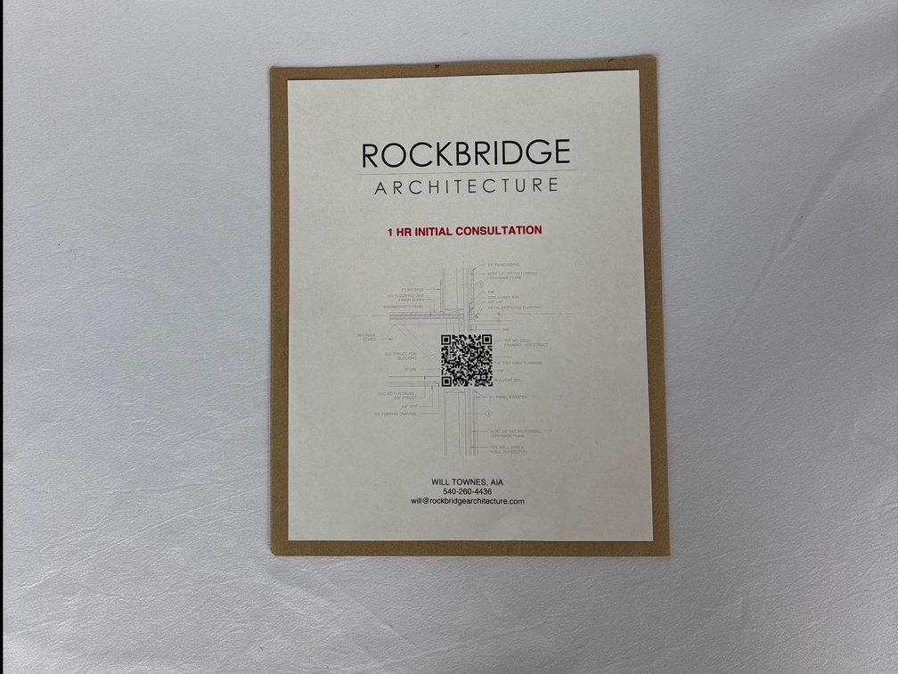 Rockbridge Architecture Consultation