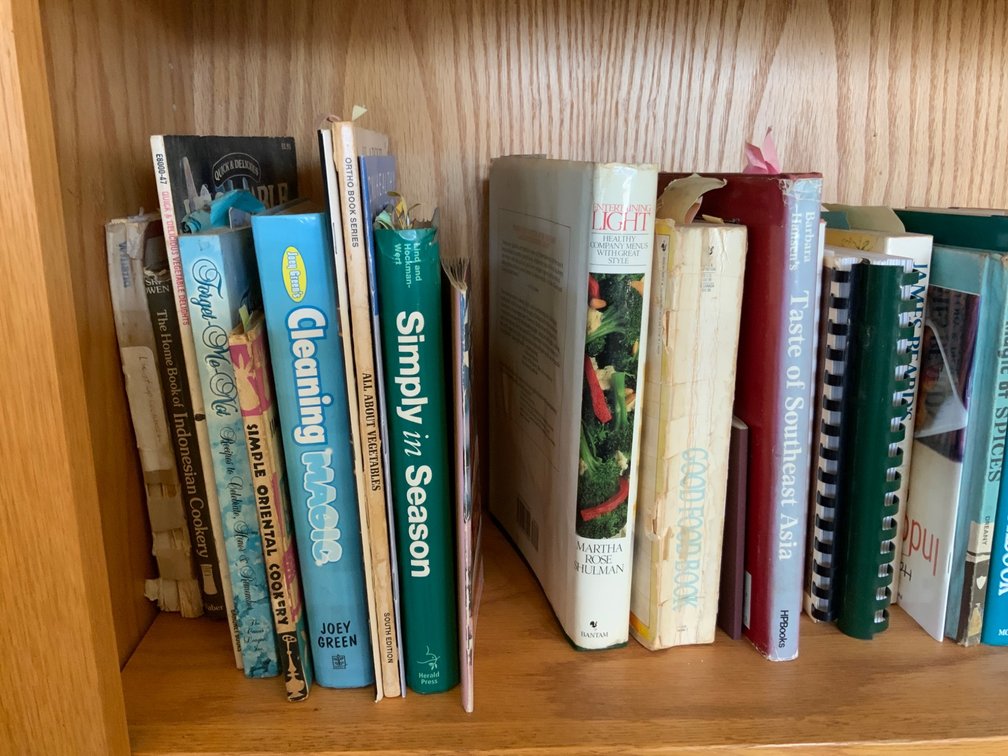 Cookbooks and Art Books