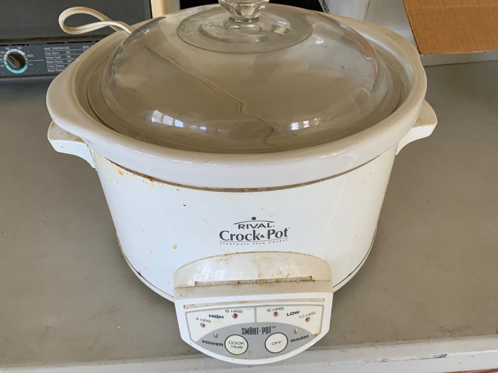 Rival Crock-Pot Slow Cooker with Glass Lid