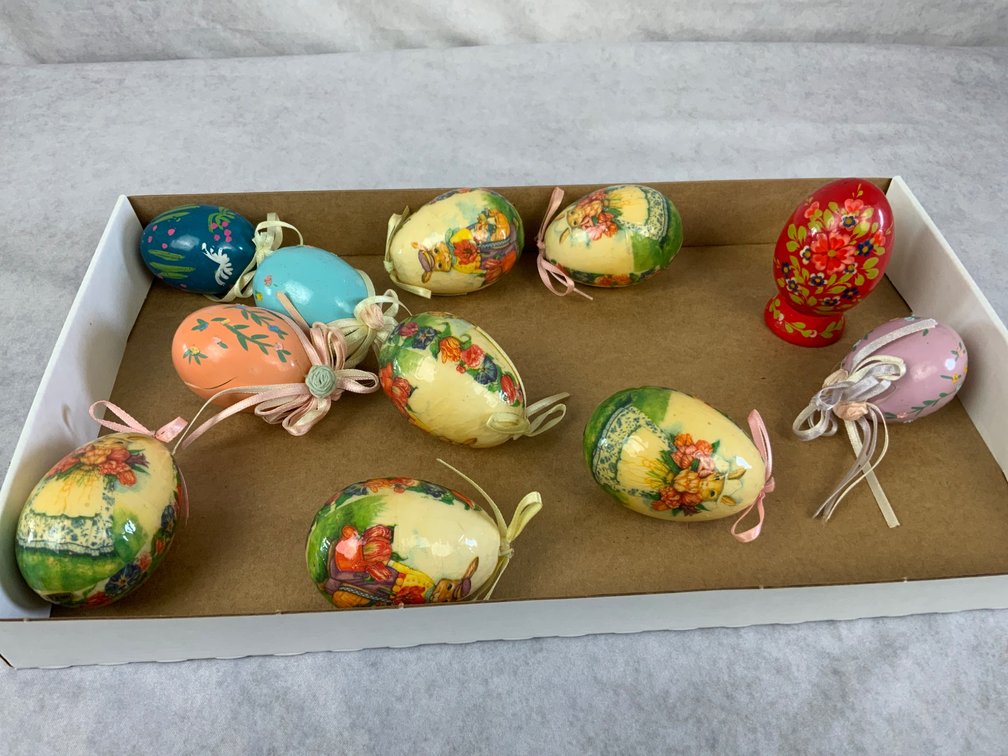 Decorative Easter Eggs and Ornament