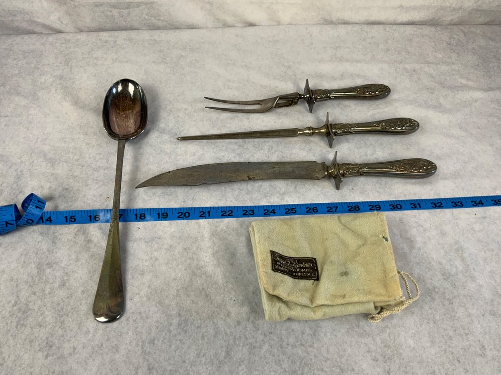 Silverplate Serving and Carving Set