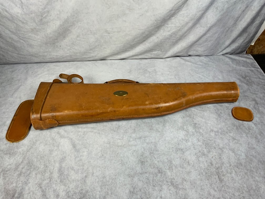 Leather Gun Case with Detached Ends