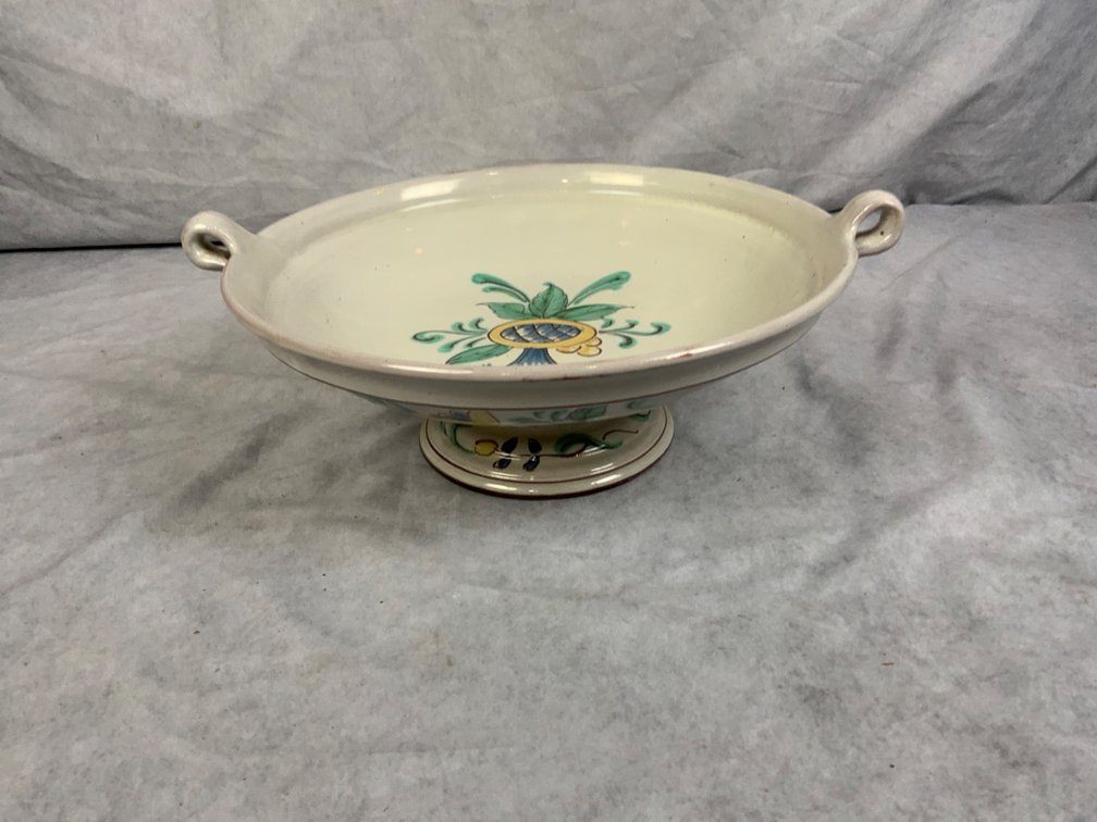 Italian Hand-Painted Pottery Bowl