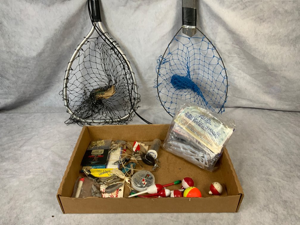 Fishing Supplies with Two Landing Nets