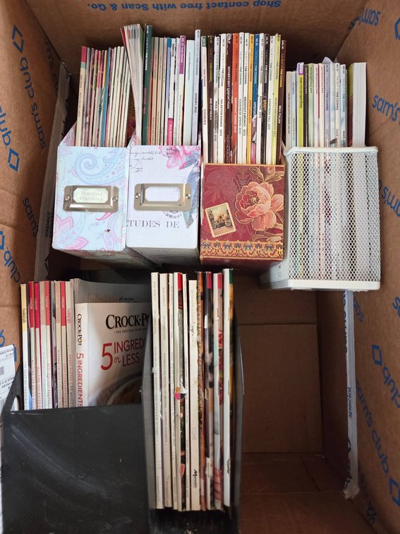 Magazines and Cookbooks