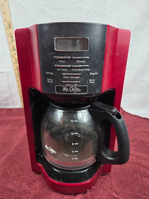 Mr. Coffee Machine and Presto Fry Daddy Fryer