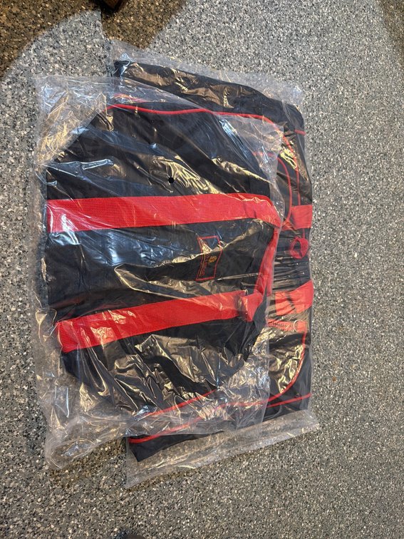 Benson & Hedges Black and Red Garment Bag & Duffle