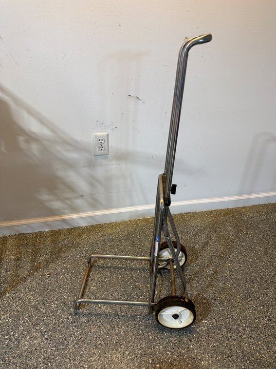 Collapsible Metal Handcart with Wheels