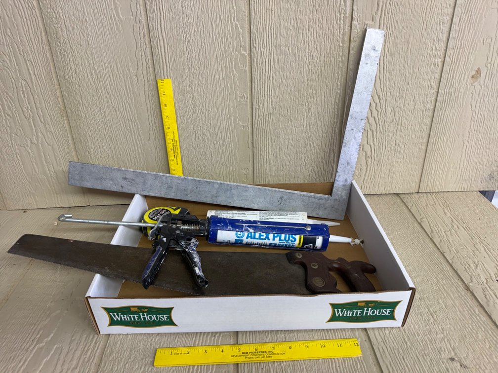 Hand Tools and Caulk gun