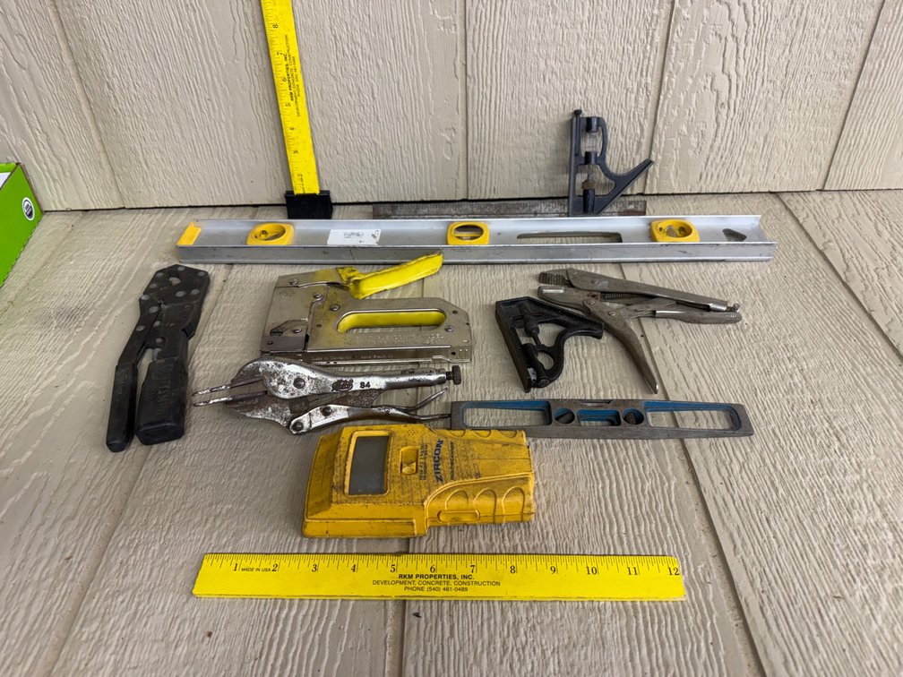 Stud finder, stapler and other hand tools 