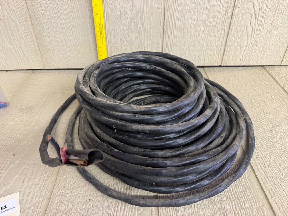 Heavy 6-AWG Gauge Electrical Cabling Spool
