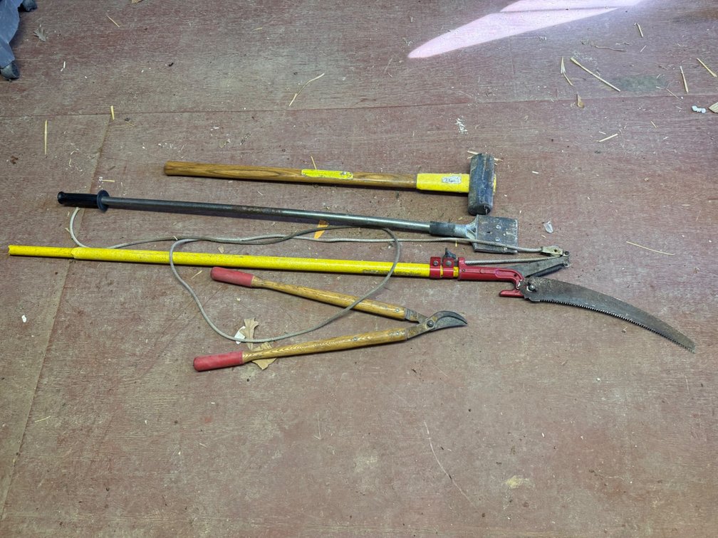 Hand Tools, Including Pruning Saw