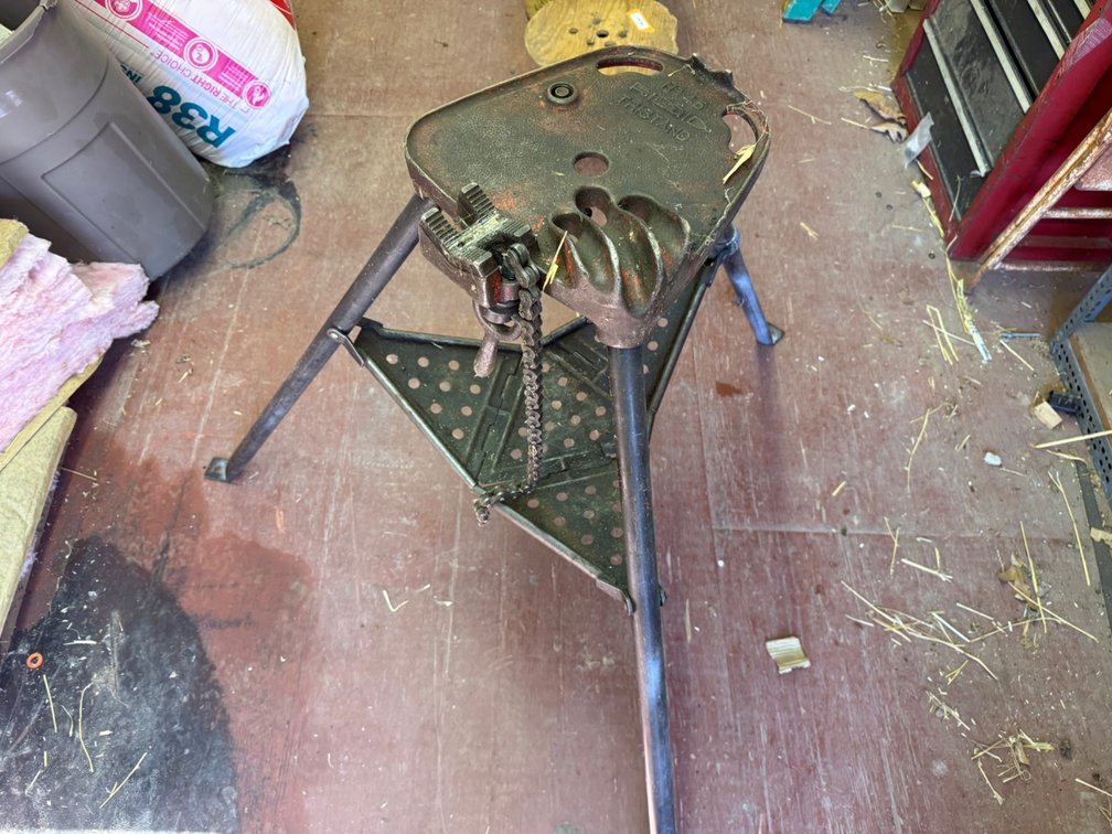 Ridgid No. 45 Tristand Pipe Vise