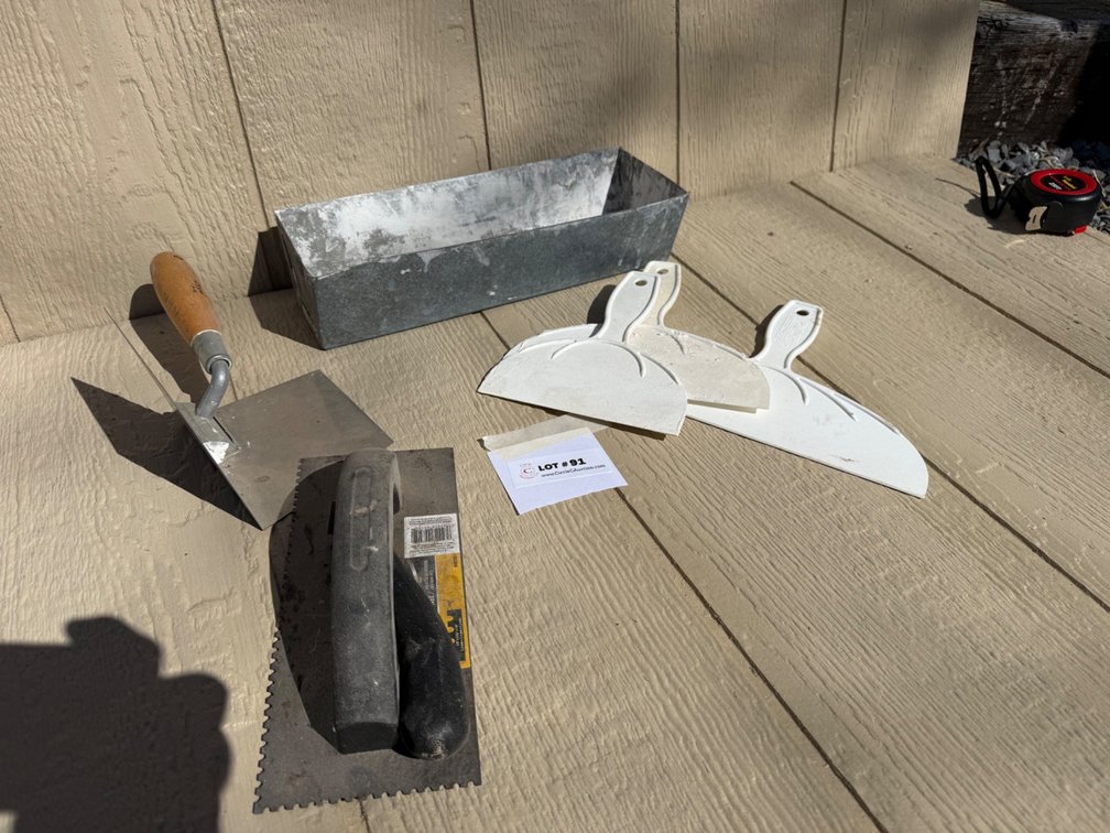 Drywall, Masonry, and Plaster Tools Set