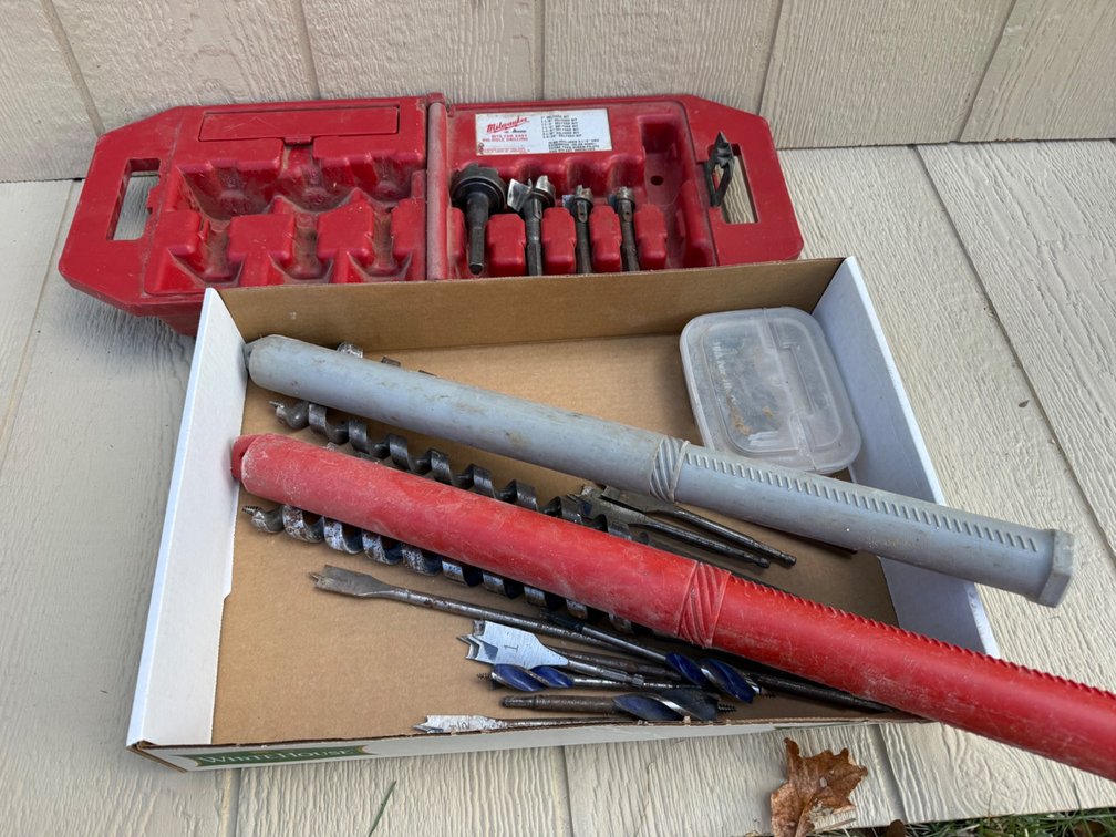 Drill Bits and Milwaukee auger bits