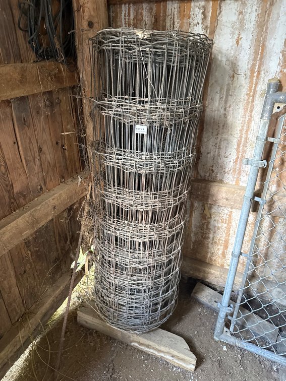 Roll of Galvanized Wire Fencing