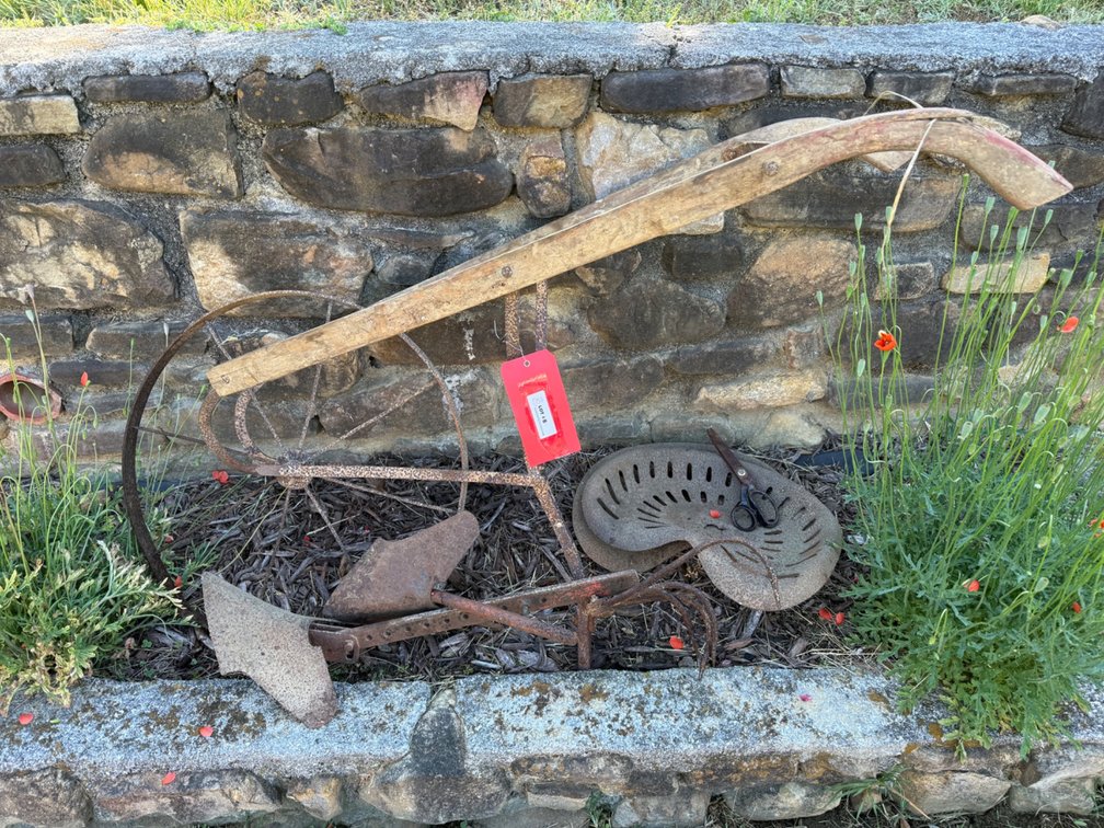 Antique Plow and Harness Equipment Set