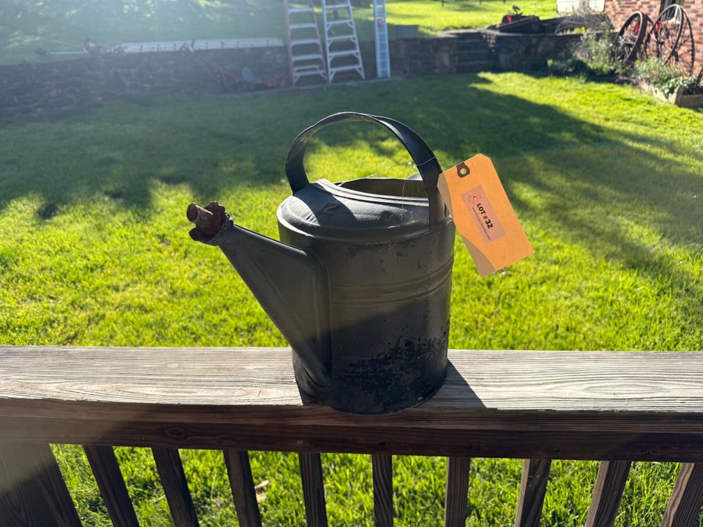 Metal Watering Can with Handle