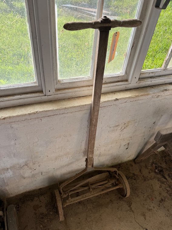 Vintage Push-Reel Lawn Mower