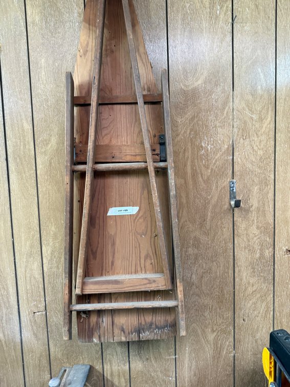 Vintage Wooden Ironing Board