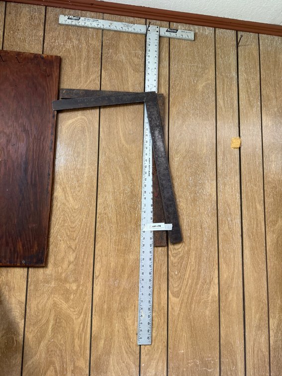 Wallboard Tools Framing Square and Ruler Set