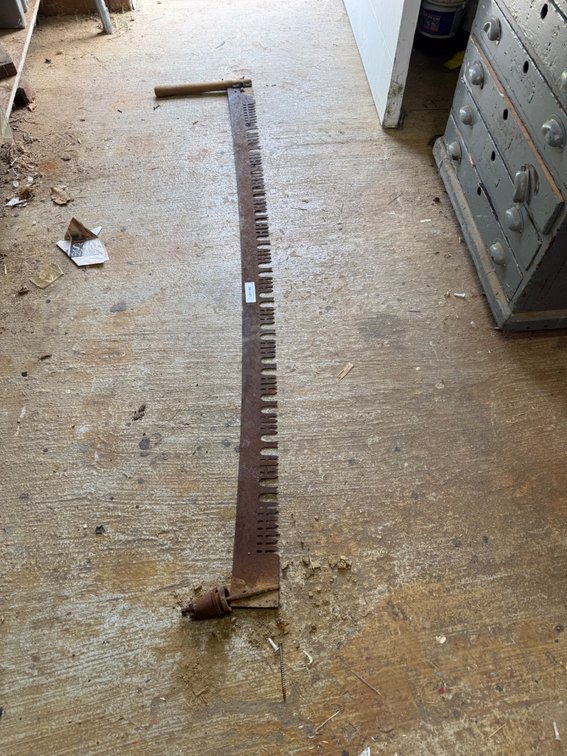 Vintage Two-Man Crosscut Saw Blade
